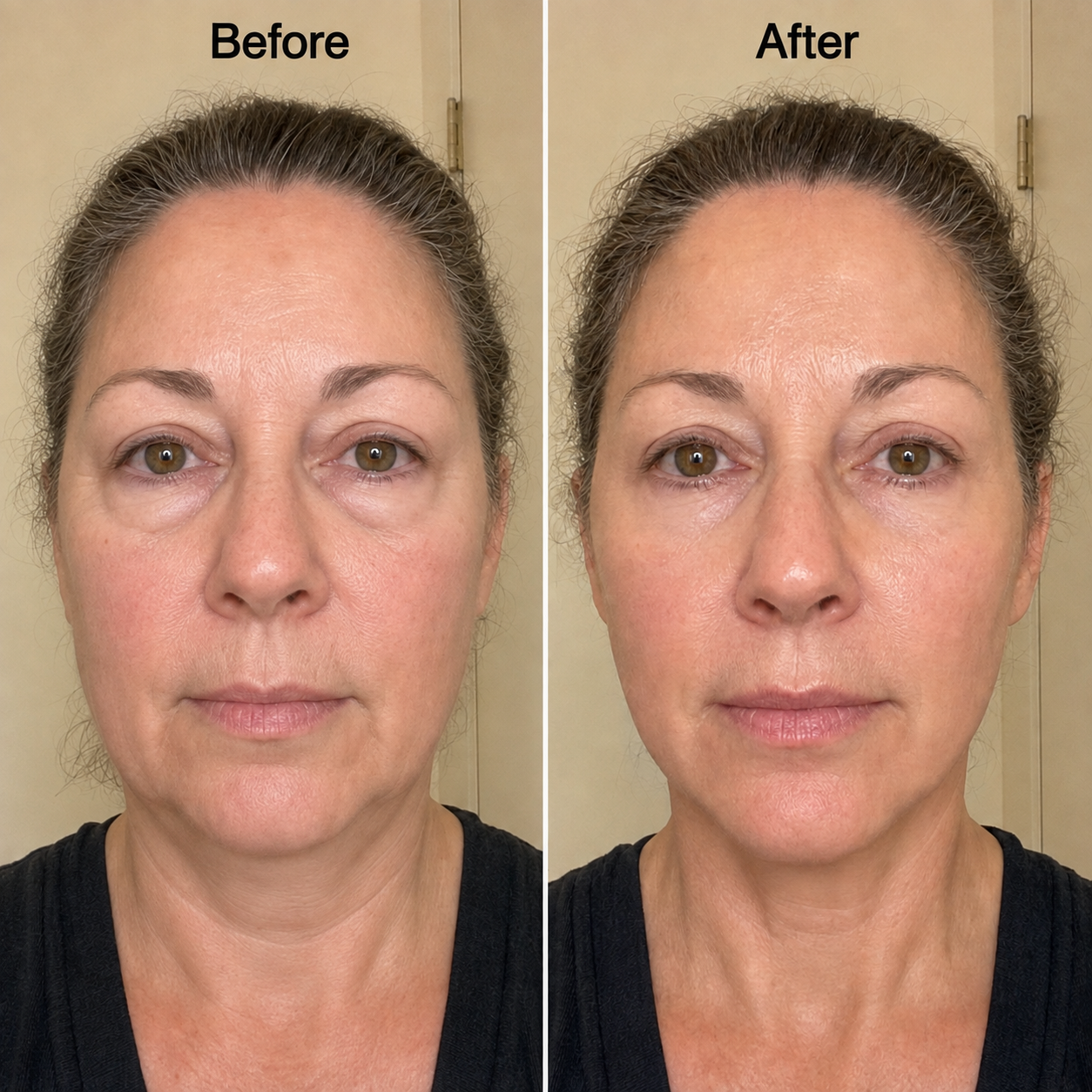 Customer before and after, day 1 and day 30