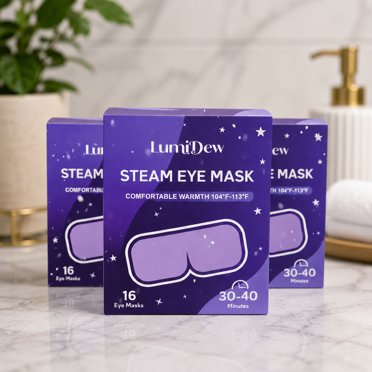 LumiDew™ Steam Eye Mask (3-Month Supply)